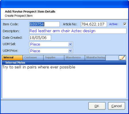 add prospect